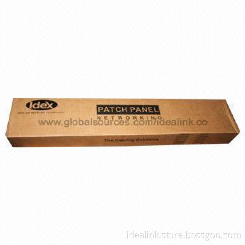 Cat 5e/6 Blank Patch Panel, Supports 22 to 26AWG Stranded and Solid Wire